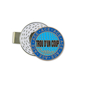 HAT CLIP/BALL MARKER HOLE IN ONE - Stock French (Trou d'un Coup)
